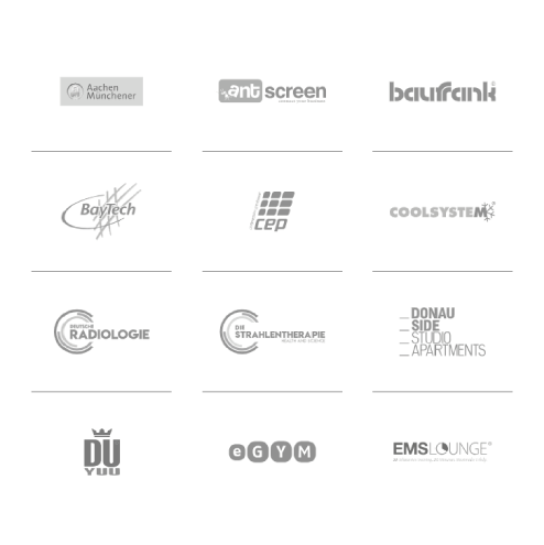 ant.screen, Donau Side, EMS Lounge, eGym, Meine Radiologie, Die Strahlentherapie, ...